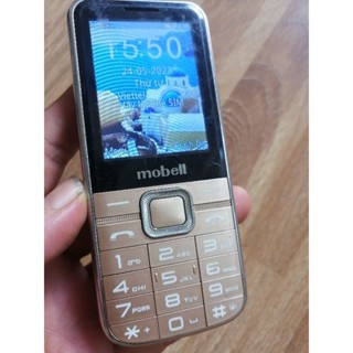 Điện thoại Mobell M389 máy lớn phím to,kèm sạc