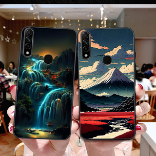 Ốp Oppo A31 - Oppo A8 in hình họa tiết phong cảnh 3d đẹp hot trend 2023