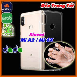 [DADA Chính Hãng-Ảnh Thật] Ốp lưng Xiaomi Mi A2 / Mi 6X Dẻo Trong Suốt