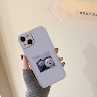 Ốp lưng dẻo iPhone hình gấu bông cute 14,13,12 Mini,12 11,11 Pro,11 Pro Max/Xs Max/XR 7 eh2144