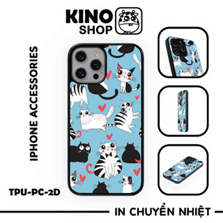 Ốp lưng iPhone KINOSHOP viền dẻo đen silicon TPU chống ố vàng , chống va đập [ KN252 ]