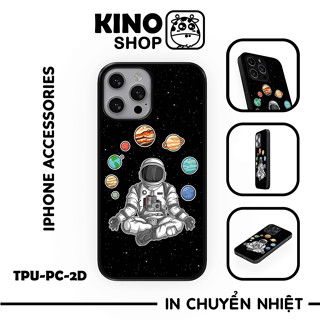 Ốp lưng iPhone KINOSHOP viền dẻo đen silicon TPU chống ố vàng , chống va đập [ KN277 ]