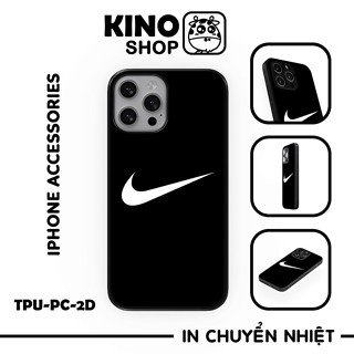 Ốp lưng IPhone KINOSHOP viền dẻo đen silicon TPU chống ố vàng , chống va đập [ KN126 ]