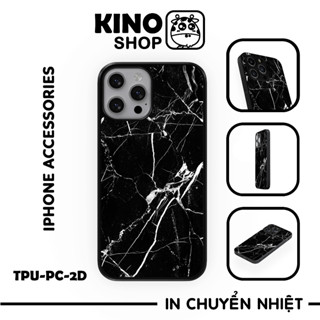 Ốp lưng iPhone KINOSHOP viền dẻo đen silicon TPU chống ố vàng , chống va đập [ KN428 ]