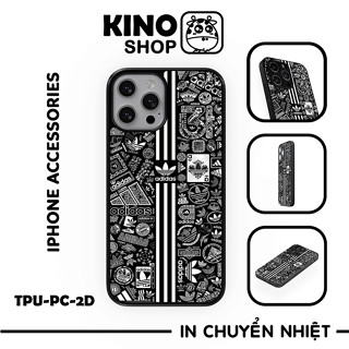 Ốp lưng iPhone KINOSHOP Adidas Puma viền dẻo đen silicon TPU chống ố vàng , chống va đập [ KN436 ] XR 11 12Mini 13Promax