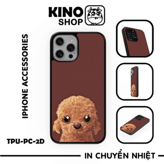 Ốp lưng IPhone KINOSHOP viền dẻo đen silicon TPU chống ố vàng , chống va đập [ KN387 ]