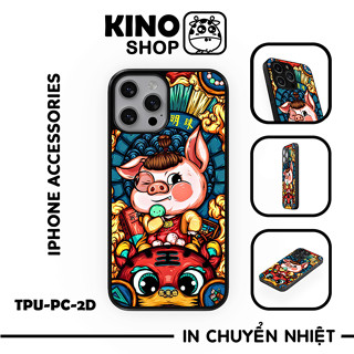 Ốp lưng IPhone KINOSHOP viền dẻo đen silicon TPU chống ố vàng , chống va đập [ KN335 ]