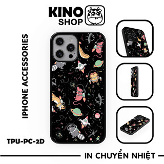 Ốp lưng iPhone KINOSHOP viền dẻo đen silicon TPU chống ố vàng , chống va đập [ KN263 ]