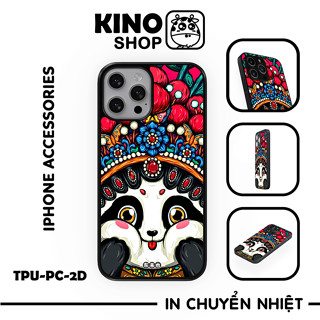 Ốp lưng iPhone KINOSHOP heo gấu viền dẻo đen silicon TPU chống ố vàng , chống va đập [ KN331 ]