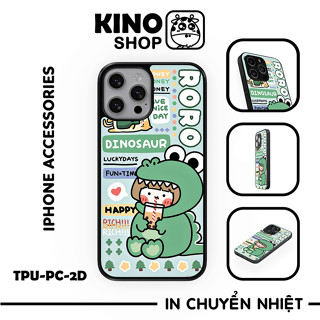 Ốp lưng IPhone KINOSHOP viền dẻo đen silicon TPU chống ố vàng , chống va đập [ KN188 ]