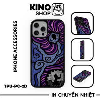 Ốp lưng IPhone KINOSHOP viền dẻo đen silicon TPU chống ố vàng , chống va đập [ KN238 ]