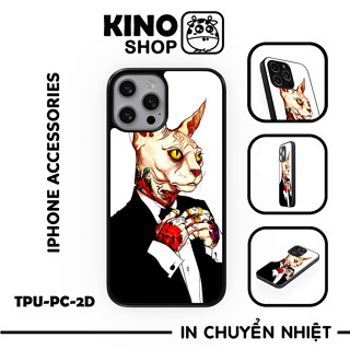 Ốp lưng iPhone KINOSHOP viền dẻo đen silicon TPU chống ố vàng , chống va đập [ KN111 ]