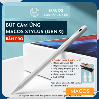 [Quà tặng khủng] Bút cảm ứng Stylus Macos Pencil 2 Pro dành cho iPad Pro 11 12.9 Gen 6 7 8 9 10 Air 4 5 Mini