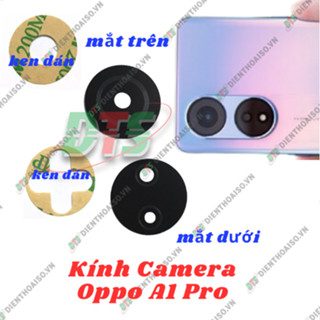 Kính camera Oppo A1 Pro kèm keo dán