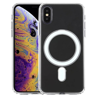 Ốp Lưng iPhone Xs Max Dẻo Trong Chống Sốc Hổ Trợ Sạc Không Dây Magnetic