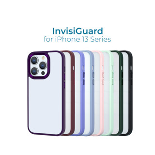 Ốp lưng điện thoại Unique Case dành cho iPhone 13 Mini / 13 / 13 Pro / 13 Pro Max trong suốt InvisiGuard IG13