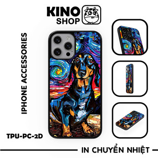 Ốp lưng IPhone KINOSHOP viền dẻo đen silicon TPU chống ố vàng , chống va đập [ KN368 ]