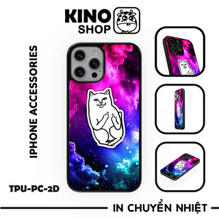 Ốp lưng IPhone KINOSHOP viền dẻo đen silicon TPU chống ố vàng , chống va đập [ KN137 ]