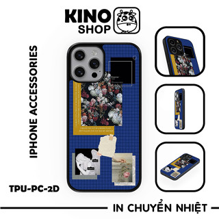 Ốp lưng IPhone KINOSHOP viền dẻo đen silicon TPU chống ố vàng , chống va đập [ KN206 ]