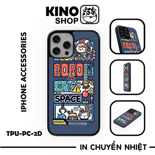 Ốp lưng IPhone KINOSHOP viền dẻo đen silicon TPU chống ố vàng , chống va đập [ KN229 ]