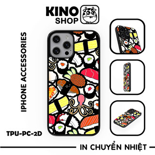 Ốp lưng IPhone KINOSHOP viền dẻo đen silicon TPU chống ố vàng , chống va đập [ KN3 ]