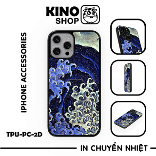Ốp lưng IPhone KINOSHOP viền dẻo đen silicon TPU chống ố vàng , chống va đập [ KN57 ]