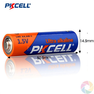 Pin 2A/ 3A Ultra Alkaline PKCELL 1.5V tuổi thọ Pin dài hơn - thương hiệu PKCELL nhập khẩu