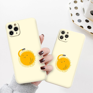 Ốp lưng iphone mặt trời chải đầu tươi tắn cực cute 6/7/8/8 PLUS/X/XSMAX 11 12 13 14 plus prm eh18