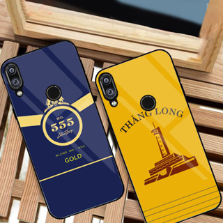 Ốp Lưng XIAOMI REDMI NOTE 7, NOTE 7 PRO, REDMI 7 Mặt kính sáng bóng, cao cấp Họa tiết 555