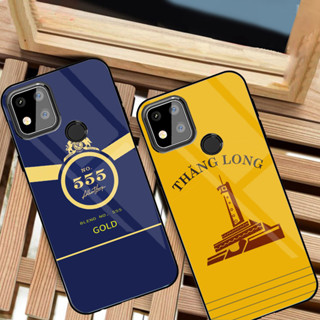 Ốp Lưng XIAOMI REDMI 9C, REDMI 10A Mặt kính sáng bóng, cao cấp Họa tiết 555