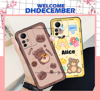 Ốp lưng Xiaomi REDMI NOTE 12S in hình 3D gấu mới nhất - sang - chảnh - ĐẸP- BỀN