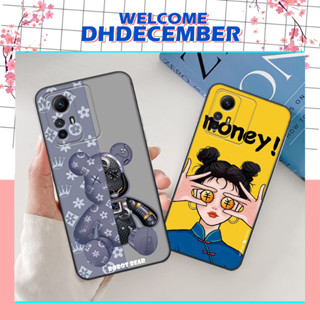 Ốp lưng Xiaomi REDMI NOTE 12S  in hình 3D lucky, gấu Beer xinh xắn - KHÔNG NÊN BỎ LỠ
