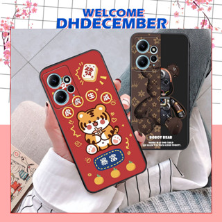 Ốp lưng Xiaomi REDMI NOTE 12 4G  in hình 3D lucky, gấu Beer xinh xắn - KHÔNG NÊN BỎ LỠ