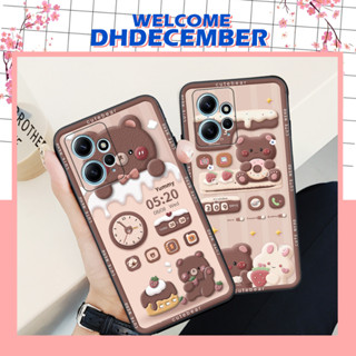 Ốp lưng Xiaomi REDMI NOTE 12 4G in hình GẤU HỒNG-GẤU BE3R -XINH XẺO CỰC ĐẸP