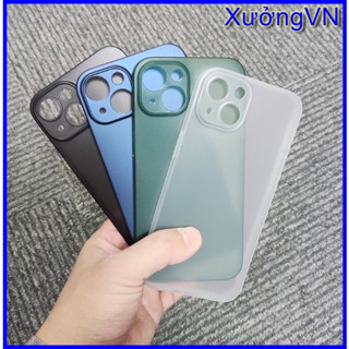 Ốp giấy lưng nhám siêu mỏng chống vân tay Iphone 6 7 8 plus X XR XS Max 11 12 13 14 Pro Max plus