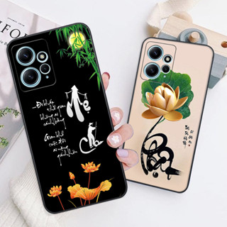 Ốp lưng Xiaomi REDMI NOTE 12 4G in hình chữ tài chữ lộc, Cha Mẹ, bình an SIÊU ĐẸP