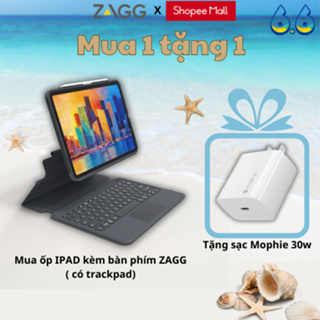 Ốp lưng kèm bàn phím ZAGG Pro Keys with Trackpad iPad Pro 12.9 inch - 103409289
