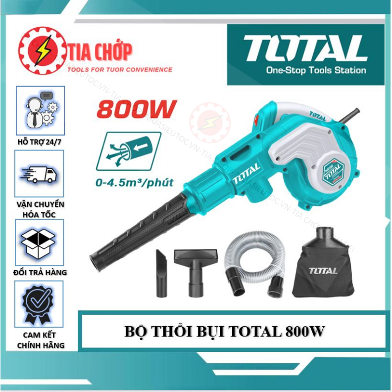 Máy thổi bụi Total 800w