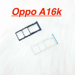 Khay đựng sim OPPO A16K miếng khay chứa thẻ nhớ ổ bắt sim sóng linh phụ kiện điện thoại thay thế hư rớt