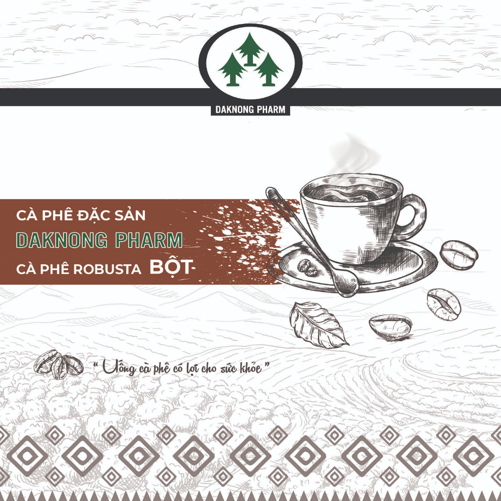 1KG cà phê bột Robusta tỷ chín 90%