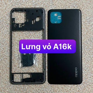 Vỏ lưng viền oppo A16K ZIN như hình