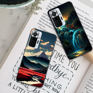 Ốp Xiaomi Redmi Note 10 4G / 10 5G / Note 10 Pro / Redmi 10 in hình họa tiết phong cảnh 3d đẹp  xu hướng