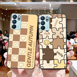 Ốp Oppo Reno 6 / 6Z / Reno 6 Pro / Reno 6 Pro Plus in hình họa tiết kẻ caro mặt cười trái tim đẹp hot trend