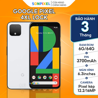 Điện Thoại Google Pixel 4XL Lock Chip Snapdragon 855 Ram 6G/64GB. Camera Đỉnh Chơi Game Tốt, Cũ Giá Rẻ, Sơn Pixel.