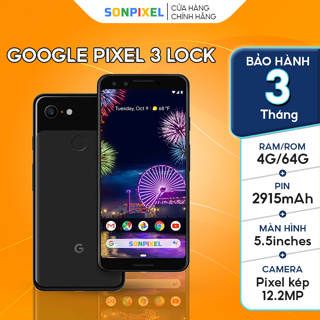 Điện Thoại Google Pixel 3 Lock Chip Snapdragon 845 Ram 4G/64GB/128GB. Chơi Game Tốt  Cũ Giá Rẻ, Sơn Pixel.