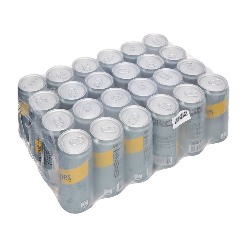 THÙNG 24 LON SODA SCHWEPPES 320ML