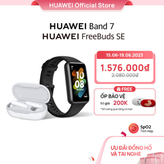 [Mã ELCN10 giảm 10% đơn 500K] Bộ Sản Phẩm Huawei (Tai nghe HUAWEI FreeBuds SE+Đồng Hồ Thông Minh HUAWEI WATCH)