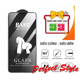 Cường lực Baiko Full màn Samsung Galaxy A13 A23 A33 A53 A73 Độ trong suốt đạt chuẩn HD