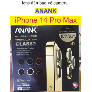 Dán bảo vệ camera iphone 14 Pro Max thương hiệu AnanK