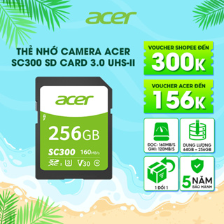 [DUY NHẤT 15.06] Thẻ nhớ cho camera Acer SC300 V30 - SD Card bảo hành 5 năm